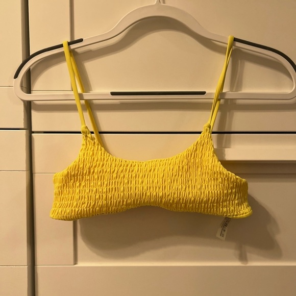 Zaful Cami Smocked Bikini Top & Bottoms - Picture 3 of 9